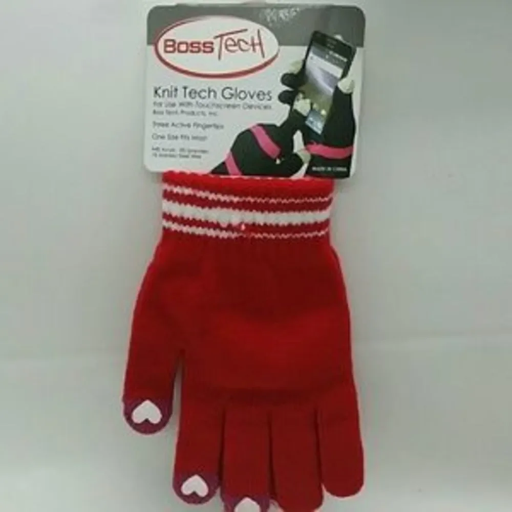 Women's Boss Tech gloves w/ conductive tips 6160